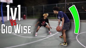INTENSE 1v1 Basketball Against Gio Wise!