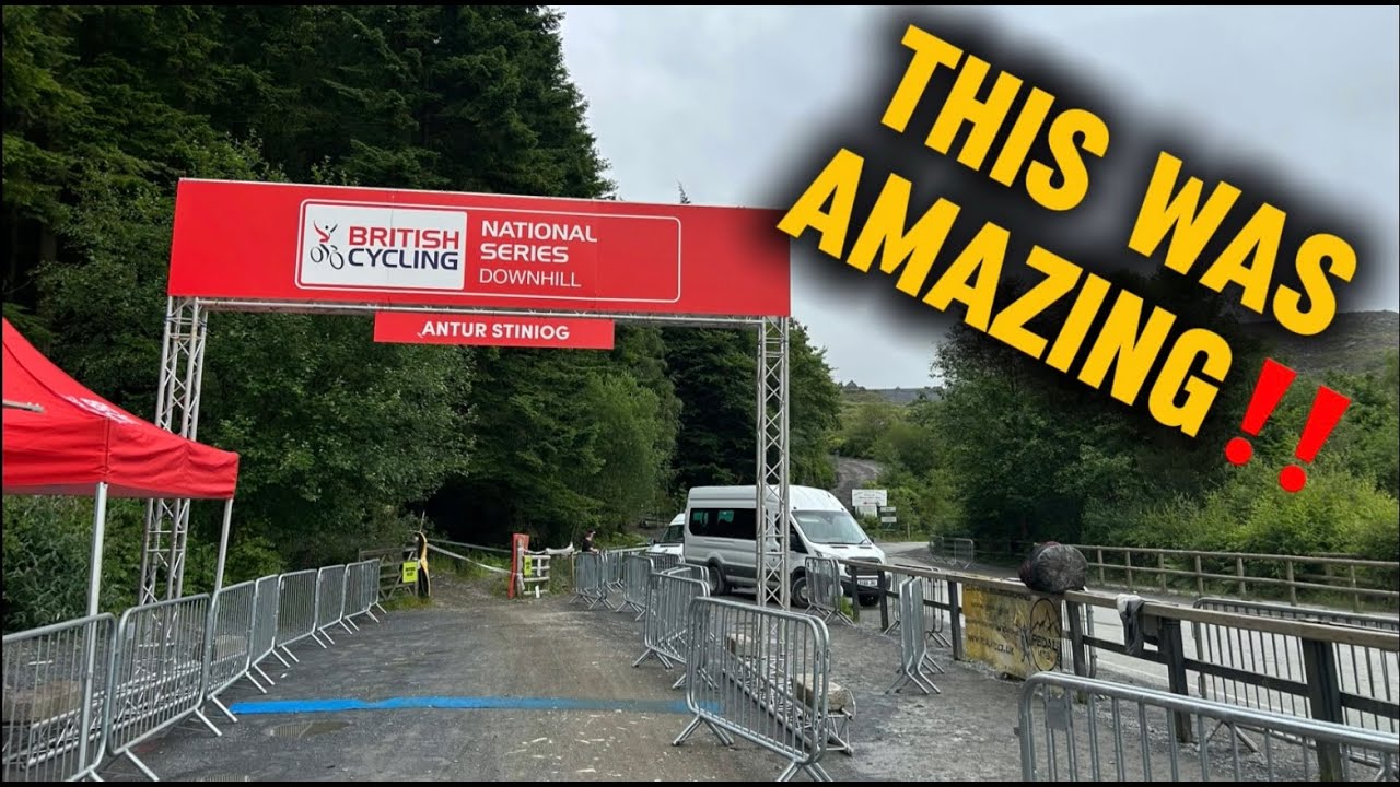 THIS WAS SUCH A GOOD RACE! BRITISH NATIONAL DOWNHILL SERIES 2024 STINIOG.