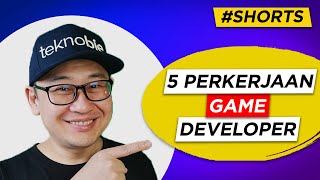 5 Pekerjaan Game Developer, Gamers wajib tahu! #sambilancuan #ngeshortsdulu screenshot 1