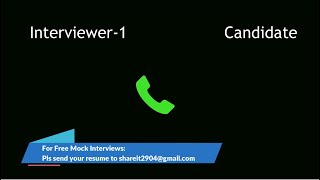 Big Data Interview For 3-4 YOE | Hadoop, Spark Interview Questions | Mock Interview With Subscriber