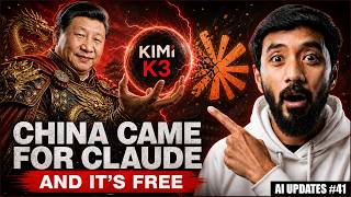 China Just Dropped a Free AI Kimi K3 That Beats Claude Fable 5 (+16 AI Updates)