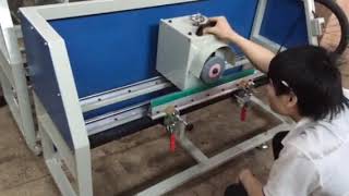 Squeegee sharpener machine