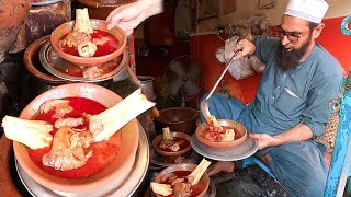 Nikka Bong Paye Peshawar | Naiki Siri Paye | Peshawari Paye | Naiki Paye, Peshawar Street Food