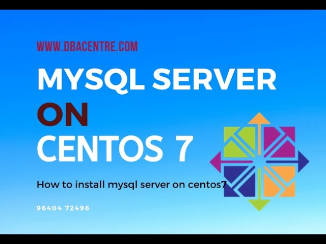 centos 7 install mysql in diferent location centos 7 install mysql in diferent location