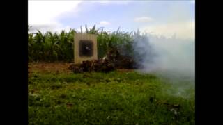 Shooting Sure Shot Binary Explosives (Tannerite)