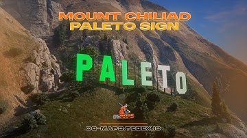 Free Mount Chiliad Paleto Sign – FiveM Release