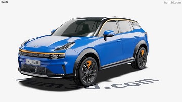 Lynk & Co 06 2024 3D model by 3DModels.org