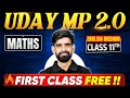 Class 11 Maths - Set Theory 🔥| Uday 2.0 Batch First Class | MP Board Wallah | Praveen Sir