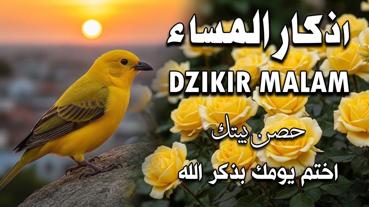 اذكار المساء راحه نفسيه بصوت يريح قلبك حصن نفسك وبيتك من الشيطان - azkar evening | By Alaa Aqel