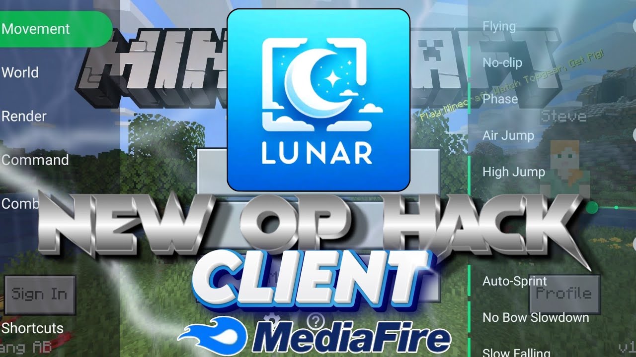 NEW OP *Hack* Client for MCPE 1.21.2 | MCPE 1.21.2 | Bug Fixes | 32Bit ...