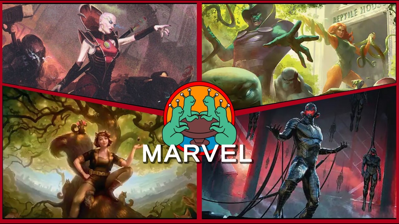MTG EDH Gameplay | Marvel's Squirrel Girl vs Serpent Society, Ultron & Magus thumbnail