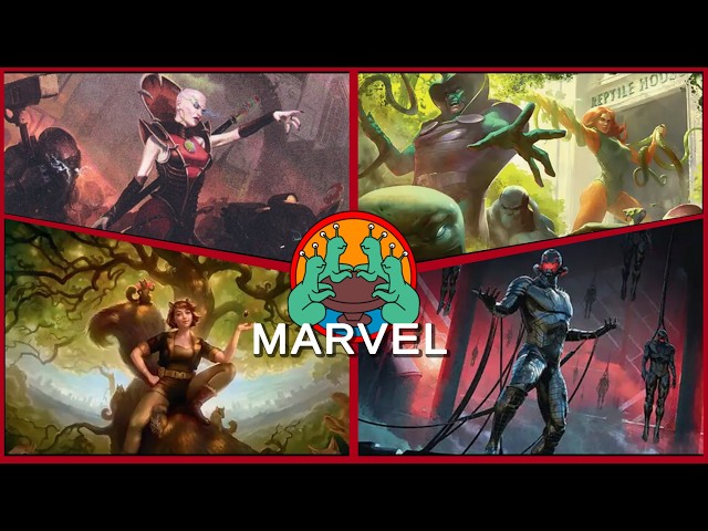 MTG EDH Gameplay | Marvel's Squirrel Girl vs Serpent Society, Ultron & Magus thumbnail