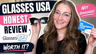 GlassesUSA Review 2026 | Honest, NOT Sponsored Review + My Prescription Glasses Experience