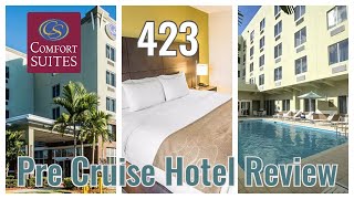 Details Pre Cruise Hotel Review - Comfort Suites (North) Miami Airport - Carnival Horizon 2022 Update