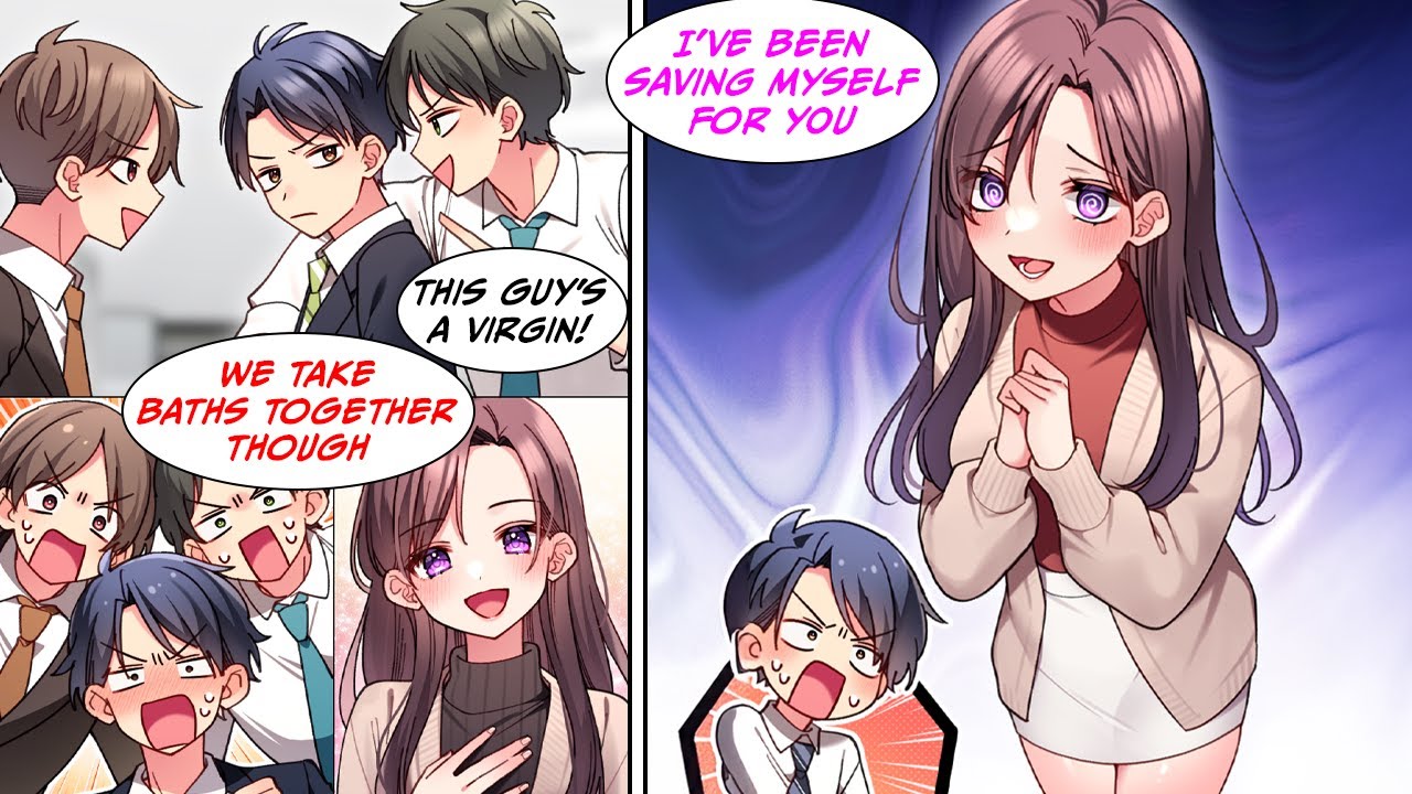 [Manga Dub] My coworker saved me from being teased... She was my childhood friend that I promised to