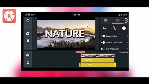3D Text Effect in Kinemaster | KINEMASTER TUTORIAL