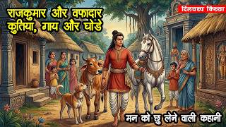 🔴 The Prince and the Loyal Dog, Cow, and Horse | HINDI STORY | MAGIC STORY | #hindistories