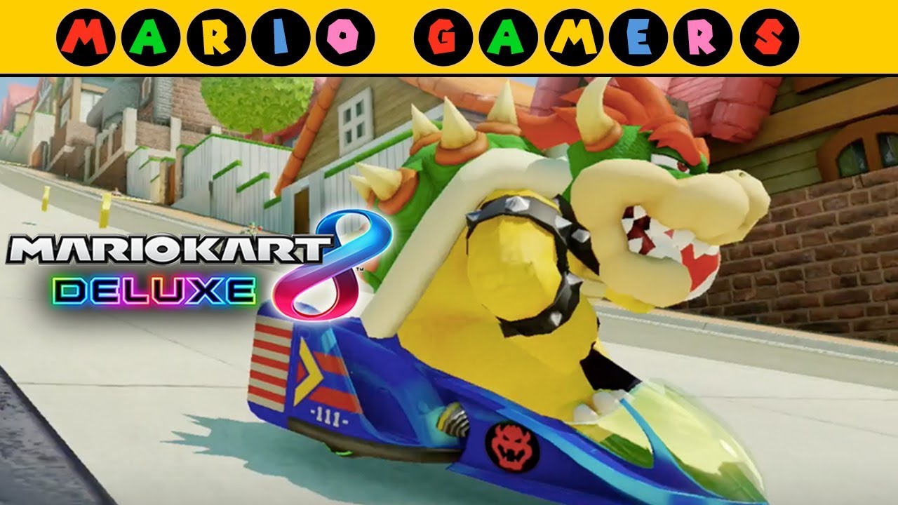 Mario Kart 8 Deluxe - Flower Cup 50cc - Bowser Gameplay