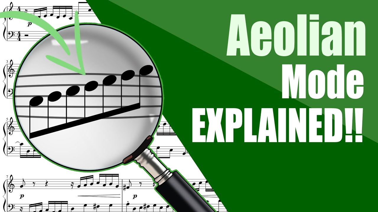 What is the Aeolian Mode?? (6 of 7) | Music Theory Tutorial - YouTube