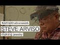 "Steve Arviso" making jewelry Native American(Navajo) jewelry artist