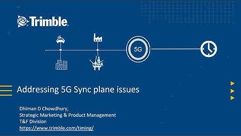 Addressing 5G Synchronization Challenges