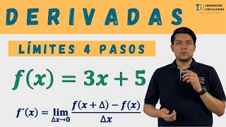 Cómo Calcular Una Derivada Usando Límites Método De Los 4 Pasos