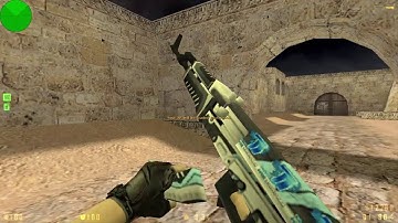 CS 1.6 AK - Vulcan On CSGO Animations For CS 1.6 (Mod Showcase #73)
