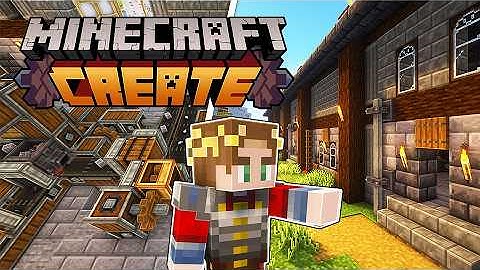 I UPGRADED MY FACTORY in Minecraft Create Mod!