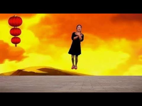 DJ活力广场舞《情深几许》舞蹈时尚欢快，动作简单易学！