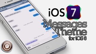 iOS 7 Messages Theme for iOS 6 (Cydia) screenshot 2