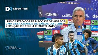 DESPEDIDAS CONFIRMADAS? | MONSALVE NO CORITIBA? | WILLIAN SAINDO? | LUIS CASTRO FORA? 