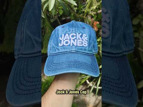 Best Summer Cap for Men: Jack & Jones Blue Denim Baseball Cap Unboxing