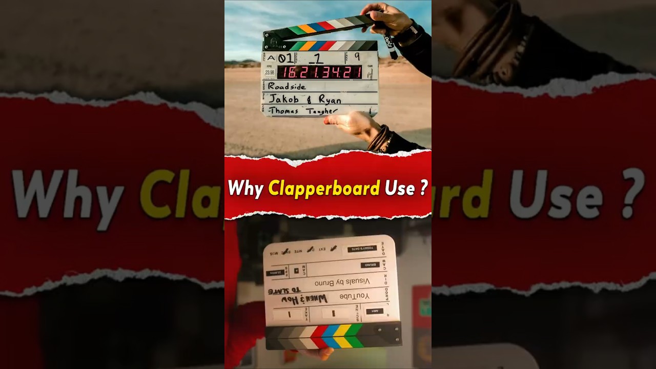 The Hidden Reason Clapperboards Are Flipped Upside Down