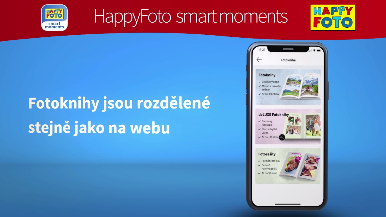 HappyFoto smart moments ▶ KOMPLETNÍ NABÍDKA FOTOKNIH