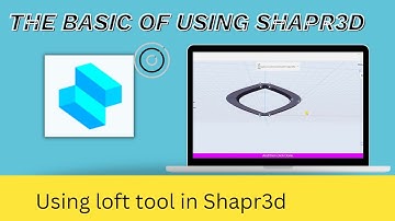 Using loft tool in Shapr3d