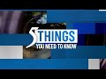 Tuesday Jan 27 2026 5 Things You Need To Know 