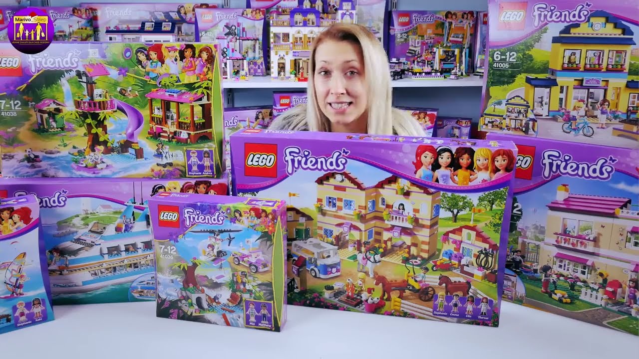 Haul Zakupowy Klockow Lego Friends Za 3000 Zł Unboxing Rare 4k