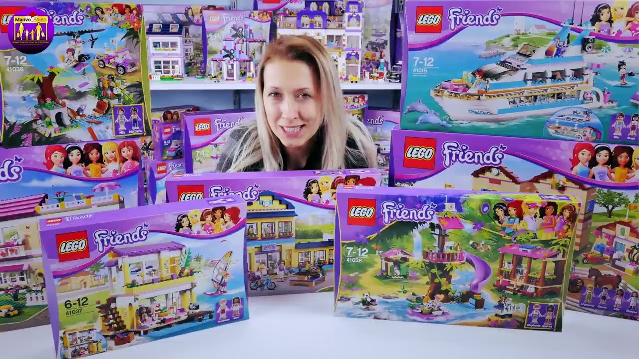 Haul Zakupowy Klockow Lego Friends Za 3000 Zł Unboxing Rare 4k