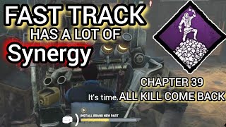 FAST TRACK BUFF IS INSANE, COMBINED WITH THESE PERKS. DBD