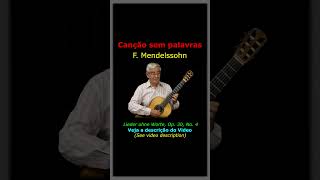 Thumbnail for Lieder ohne Worte, Op. 30, No. 4 by Felix Mendelssohn, performed by Edson Lopes