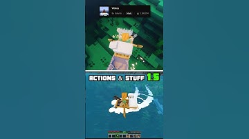 Minecraft: Actions & Stuff 1.5 (Bedrock) vs Hold My Items (Java) 🔥