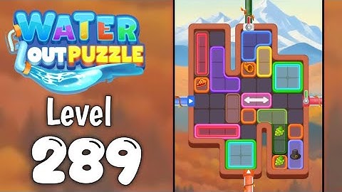 Water Out Puzzle Level 289 Walkthrough