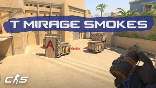 CS2 Mirage - Win T-side with these EASY smoke lineups