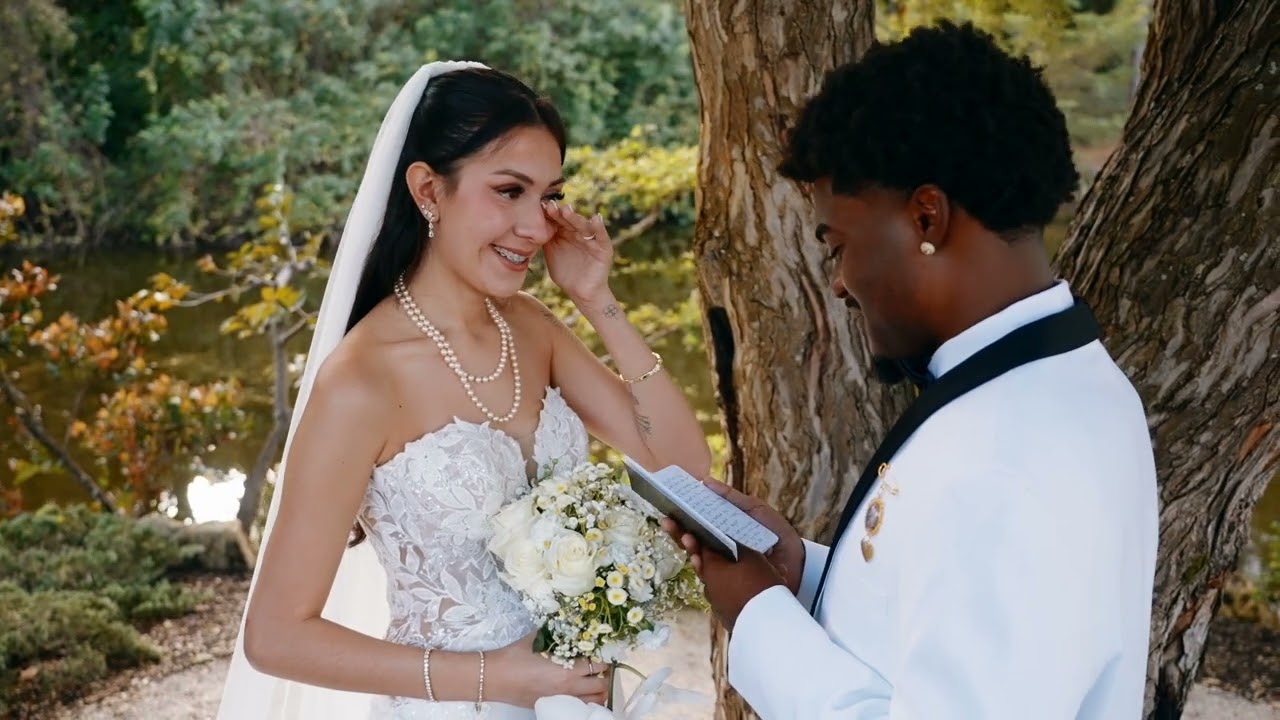 Still from the wedding film of Angelita & Jagor