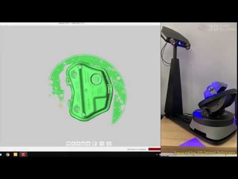 ezScan + Geomagic Control X Batch Process