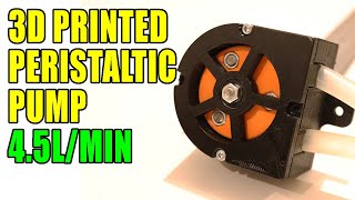 3d Printing PERISTALTIC PUMP BUILD [Part1/2]