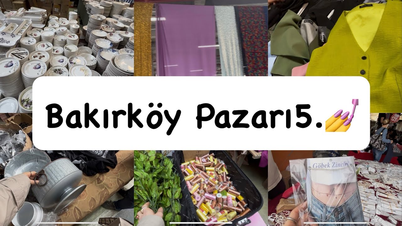Bakırköy Sosyete Pazarı 💅5. Bölüm – Kumaş Pazarı Orijinal POLO, Uygun Kılıflar ve Bit Pazarı Keşfi!