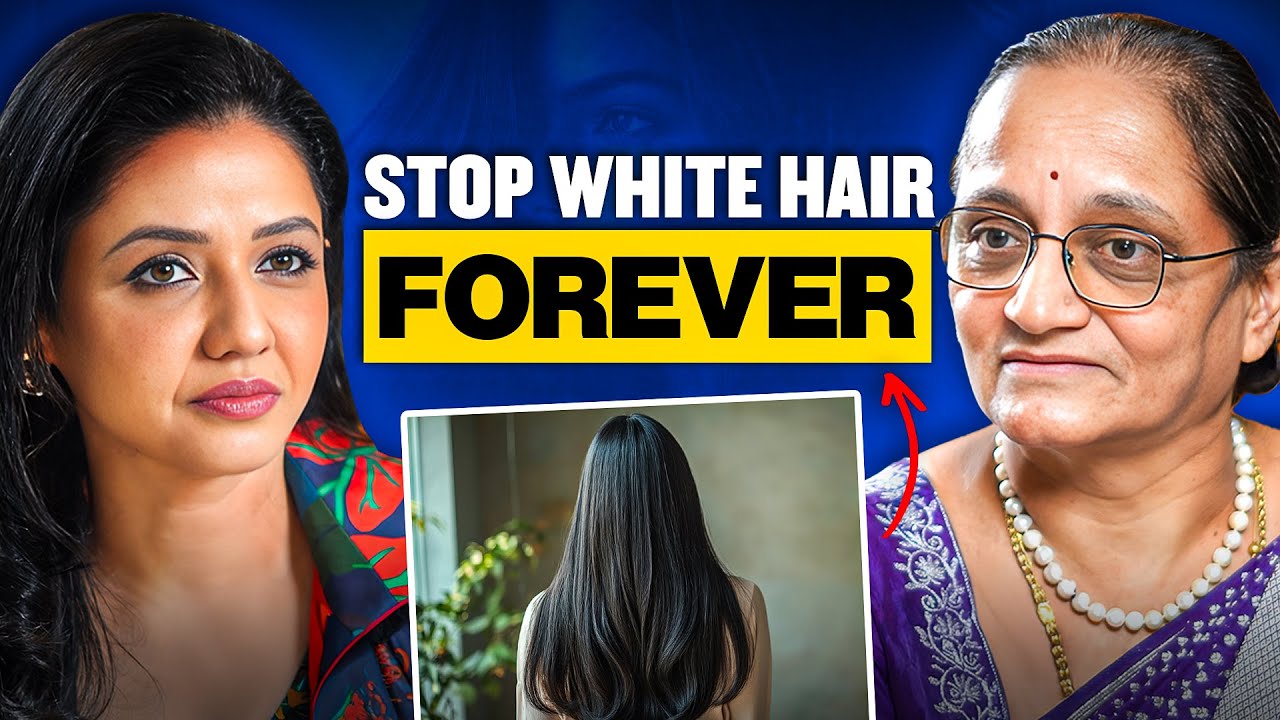 The Ayurvedic Secret to Stop White Hair | Indian Podclips @divyajainyoutube