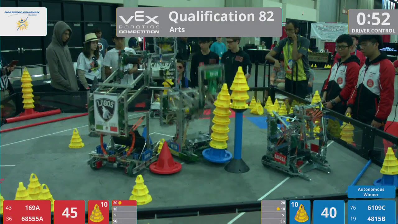 2018 VRC Arts Q82 - 169A 68555A vs 6109C 4815B - 83 to 114