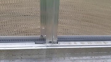 #14 A Frame V943 961 T-shape Glazing bar assembled review and attached to the base frame Witch way